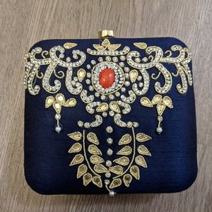 Custom Made Indian party clutch